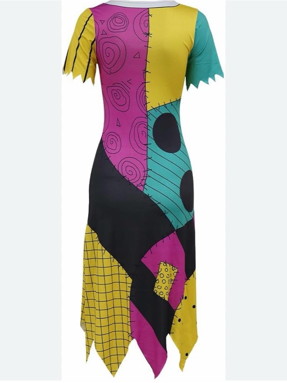 Nightmare Before Christmas Sally Costume Adult Plus Womens XXL Outfit Halloween